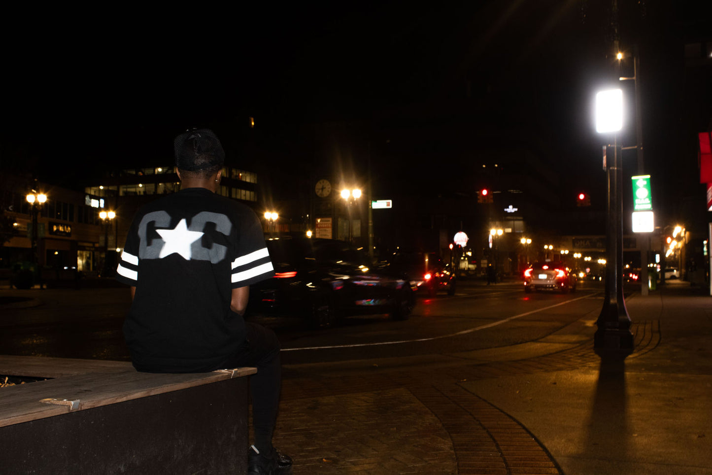 "CHASE THE STARS" JERSEY TEE