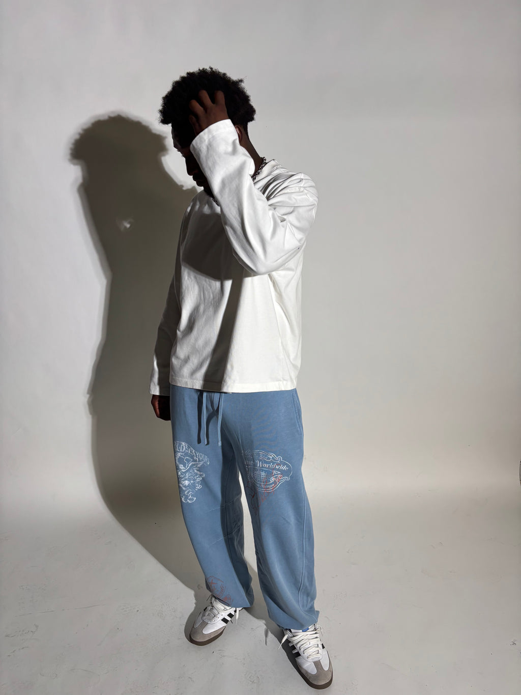“Culture Worldwide” sweatpants.