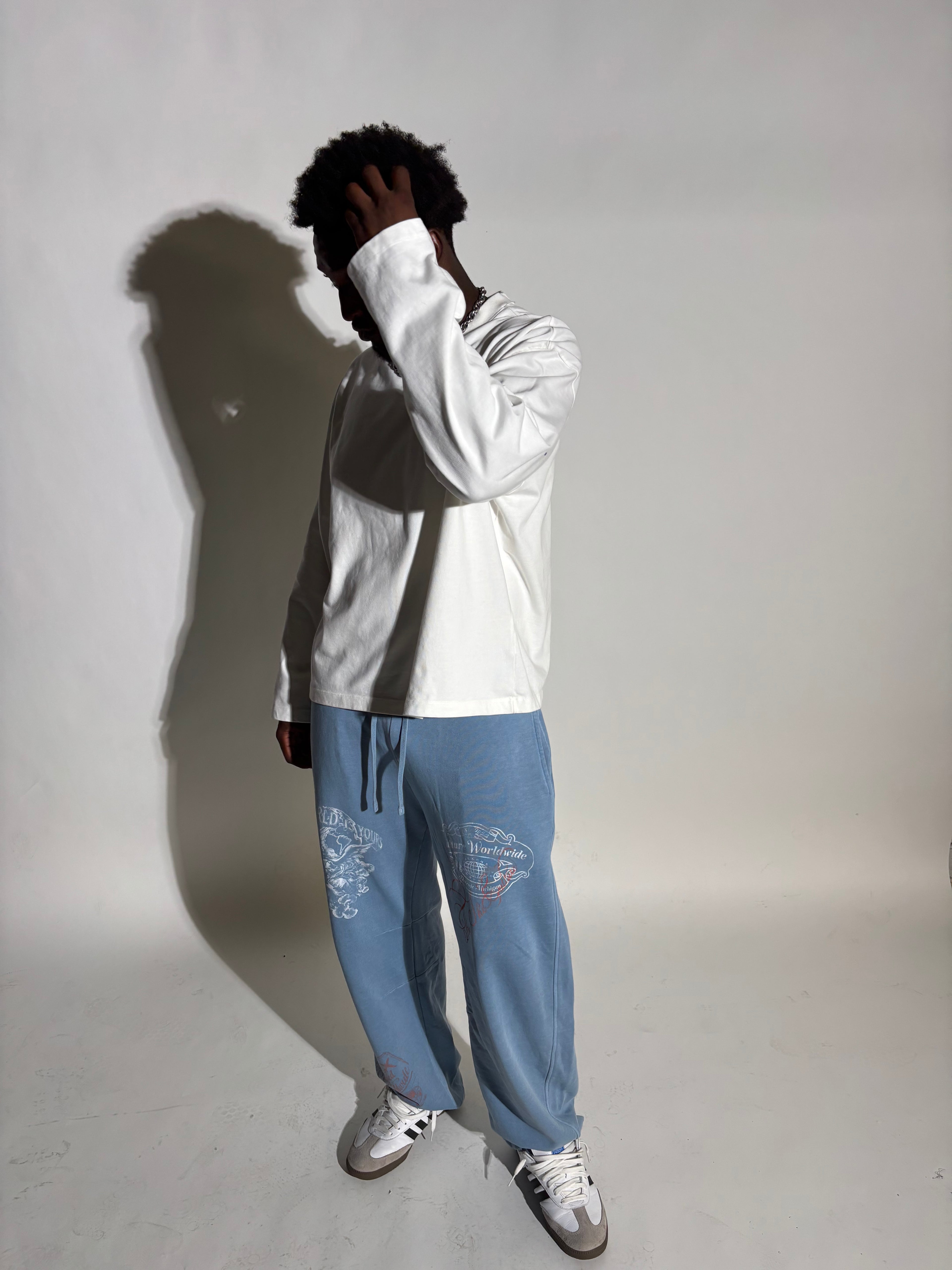 “Culture Worldwide” sweatpants.