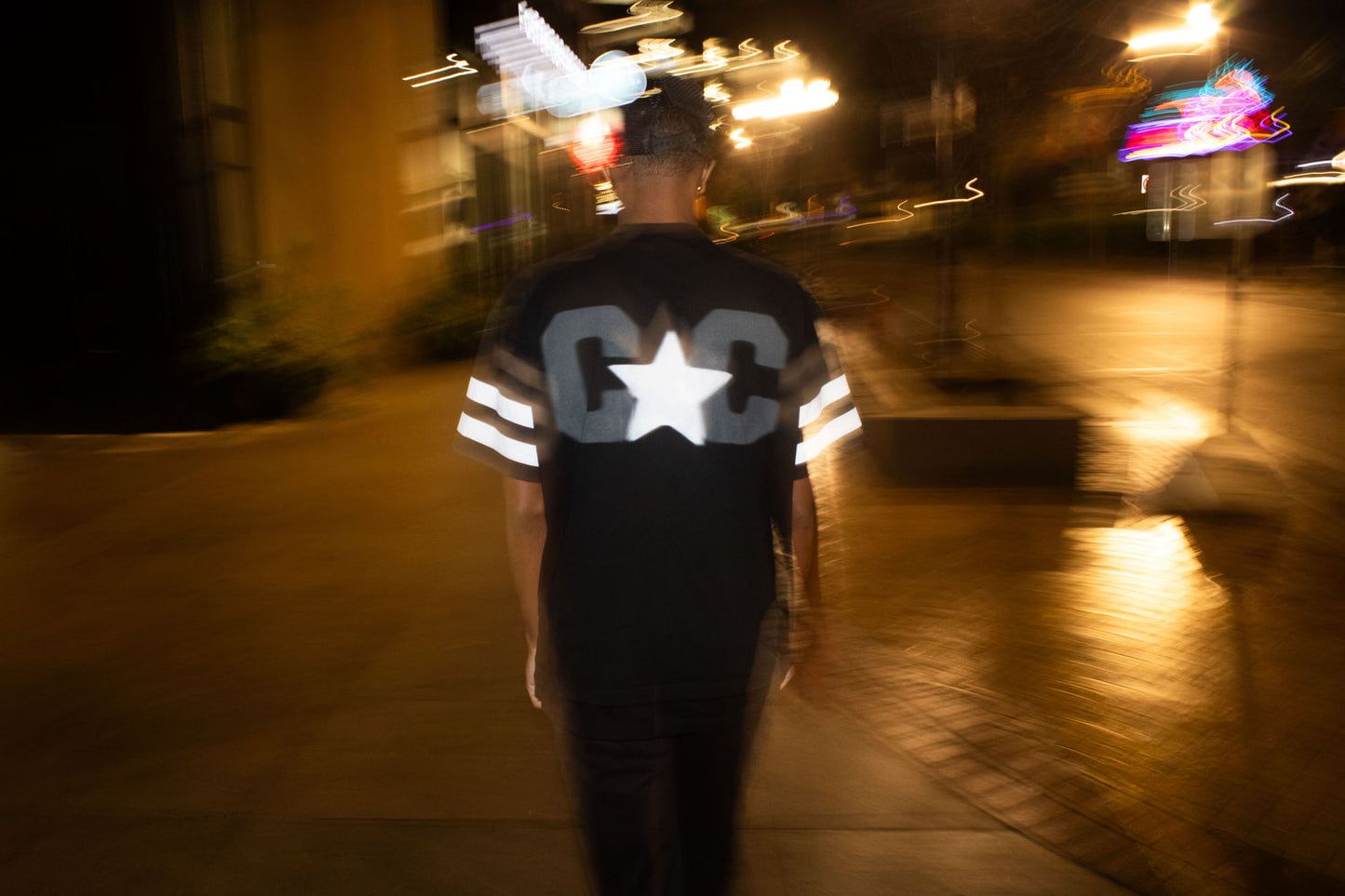 "CHASE THE STARS" JERSEY TEE