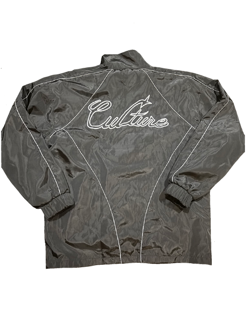 “After dark” reflective track jacket